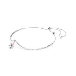 Ariana Grande x Swarovski Halsband 5749189 Verschiedene Schliffe, Blume, Mehrfarbig, Rhodiniert