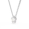 Ariana Grande x Swarovski Anhänger mit Kette 5755817 Rundschliff, Blume, Weiß, Rhodiniert