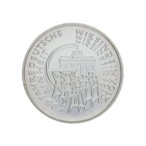 Silbermünze 18 Gramm Feinsilber 999 "25 Jahre...