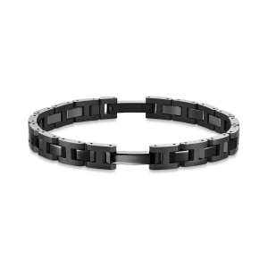 Herbelin Herren Armband Cap Caramat BCC8CN Keramik, Schwarz