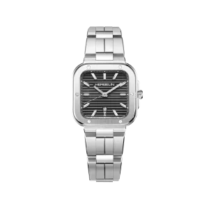 Herbelin Unisex Uhr Cap Caramat 14546B14 Edelstahl, Schwarz