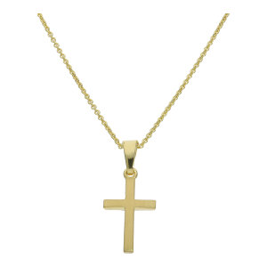 Kreuzanhänger Unisex 925 Silber JL16-02-0868 gold...