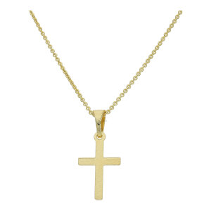 Kreuzanhänger Unisex 925 Silber JL16-02-0868 gold...