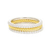 3-er Damenring 925 Silber JL16-07-0874 gold plattiert rhodiniert Zirkonia