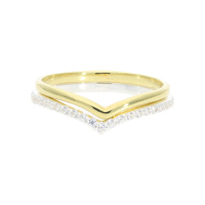 2er Damen Ringset Bicolor 925 Silber JL16-07-0875 gold...