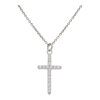 Kreuz Collier Damen 925 Silber JL16-05-0880 Zirkonia