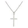 Kreuz Collier Damen 925 Silber JL16-05-0880 Zirkonia