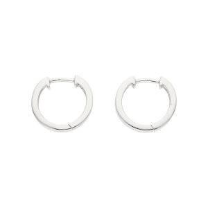 Unisex Creolen 925 Silber mattiert JL10-06-3922...