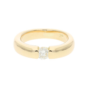 Diamantring Gelbgold 750 Spanring-Art Brill. 0,33 ct...
