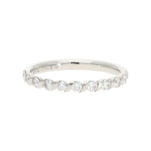 Memoire Ring Weißgold 585 Brill. 0,44 ct...
