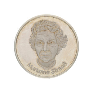 Silbermedaille 14,3 Gramm Marianne Strauss Feinsilber 999...