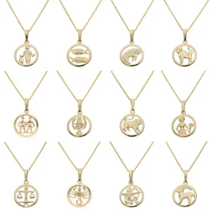 Sternzeichen 333/000 Gold plastisch JL10-02-3923 JuwelmaLux