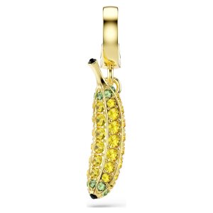 Swarovski MINIONS Charm 5753017 Banana, Gelb, Gold Plattiert