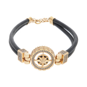 Armband Herren "Frog" Glamira Rotgold 750...