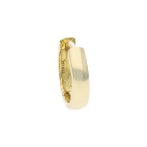 Einzel Creole 333 Gold JL30-06-5227 poliert halbrund