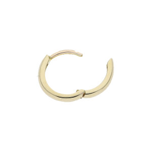Einzel Creole 333 Gold JL30-06-5227 poliert halbrund
