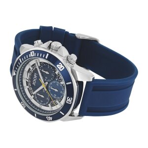 JOOP! Herren Chronograph Blau, Edelstahl, Silikon 2100488