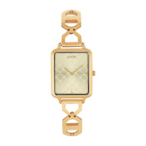JOOP! Armbanduhr Damen Edelstahl Gold plattiert 2100479