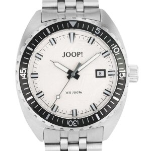 JOOP! Armbanduhr Herren Edelstahl, Weiß 2100490
