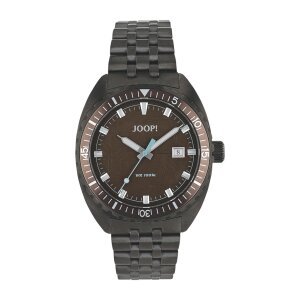 JOOP! Uhr Herren 2100491 Edelstahl, Braun, Gun