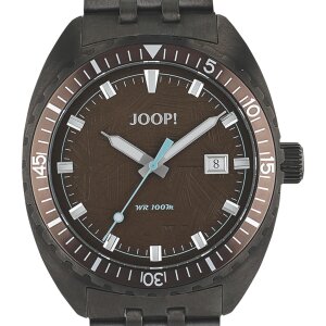 JOOP! Uhr Herren 2100491 Edelstahl, Braun, Gun