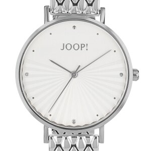 JOOP! Damenuhr 2100481 Edelstahl, Weiß