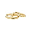 JOOP! Damen Creolen Edelstahl, Goldplattiert 2100828