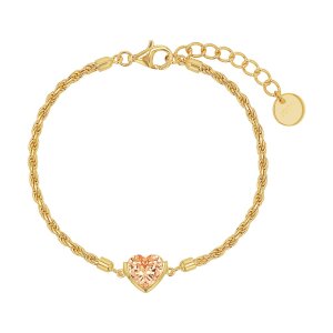 JOOP! Armband Damen 2100959 Silber 925, Gold plattiert,...