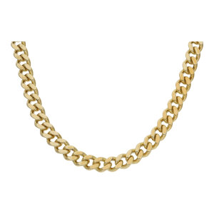 Goldkette Panzer massiv Gold 333 Second Hand 25326305...