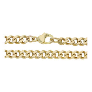 Goldkette Panzer massiv Gold 333 Second Hand 25326305...