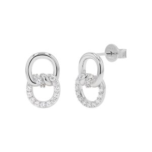 JOOP! Ohrstecker 2100819 Silber 925 Zirkonia