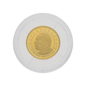 Goldmünze 1/25 Unze Feingold 999,9 Citta del...