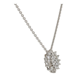 Ketten Anhänger Diamant 0,50 Carat Weißgold...