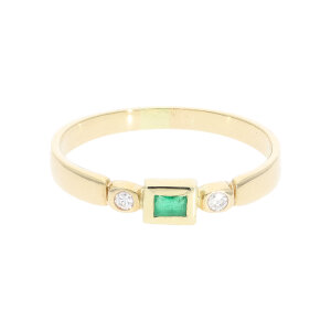 Goldring 585 Damen Smaragd Brillant Second Hand 25326333...