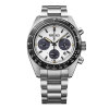 Seiko Uhr Herren Prospex Speedtimer SSC961P1 Edelstahl, Solar, Weiß