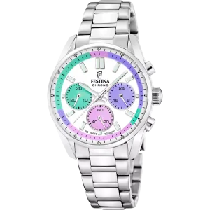 Festina Damen Uhr Chronograph F20753/5 Unisex Boyfriend...