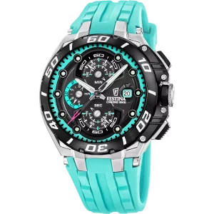 Festina Herren Uhr Chronobike F20755/7 Edelstahl,...