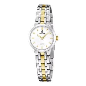 Festina Damenuhr Mademoiselle F20747/1 Edelstahl, Gold...