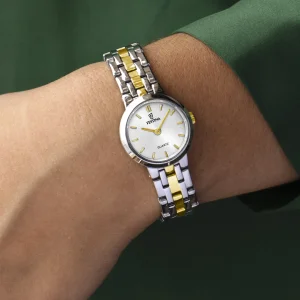 Festina Damenuhr Mademoiselle F20747/1 Edelstahl, Gold...