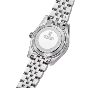 Festina Damenuhr Swiss Made Classic Steel F20087/2 Edelstahl, Rosé