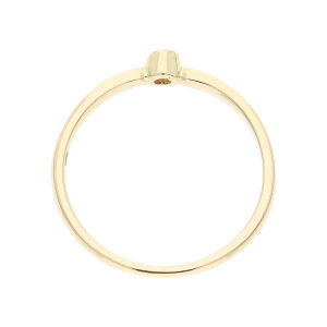 Diamant Ring Gold 585 Brillant ca. 0,05 Carat Second Hand...