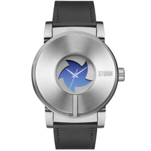 Storm Herren Armbanduhr 47558/B Camera V7 Leder, Edelstahl