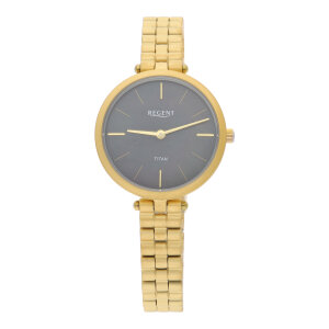 Damen Armbanduhr Regent W933-70297UGP-7740 Ionen gold...