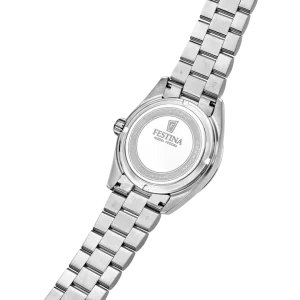 Festina Herrenuhr Swiss made F20084/D Edelstahl, Schwarz