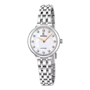 Festina Damen Armbanduhr Mademoiselle F20744/1 Edelstahl,...