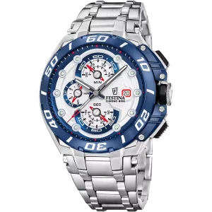 Festina Herrenuhr Chrono Bike F20754/1 Edelstahl