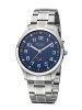 Regent Uhr Herren F-1610 Edelstahl, Blau