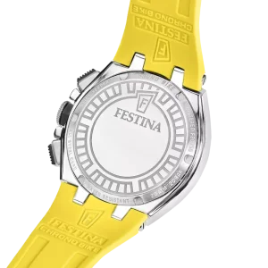 Festina Herrenuhr Chrono Bike F20755/5 Silikon, Gelb