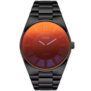 Storm Uhr Herren Solaron Slate Red 47562-SL-R Edelstahl,...