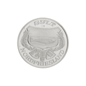 Silbermünze 15 Gramm Feinsilber 999,9 Sylt...